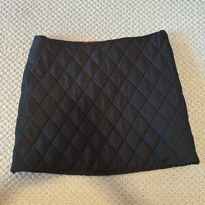 Puffy apré ski skirt!